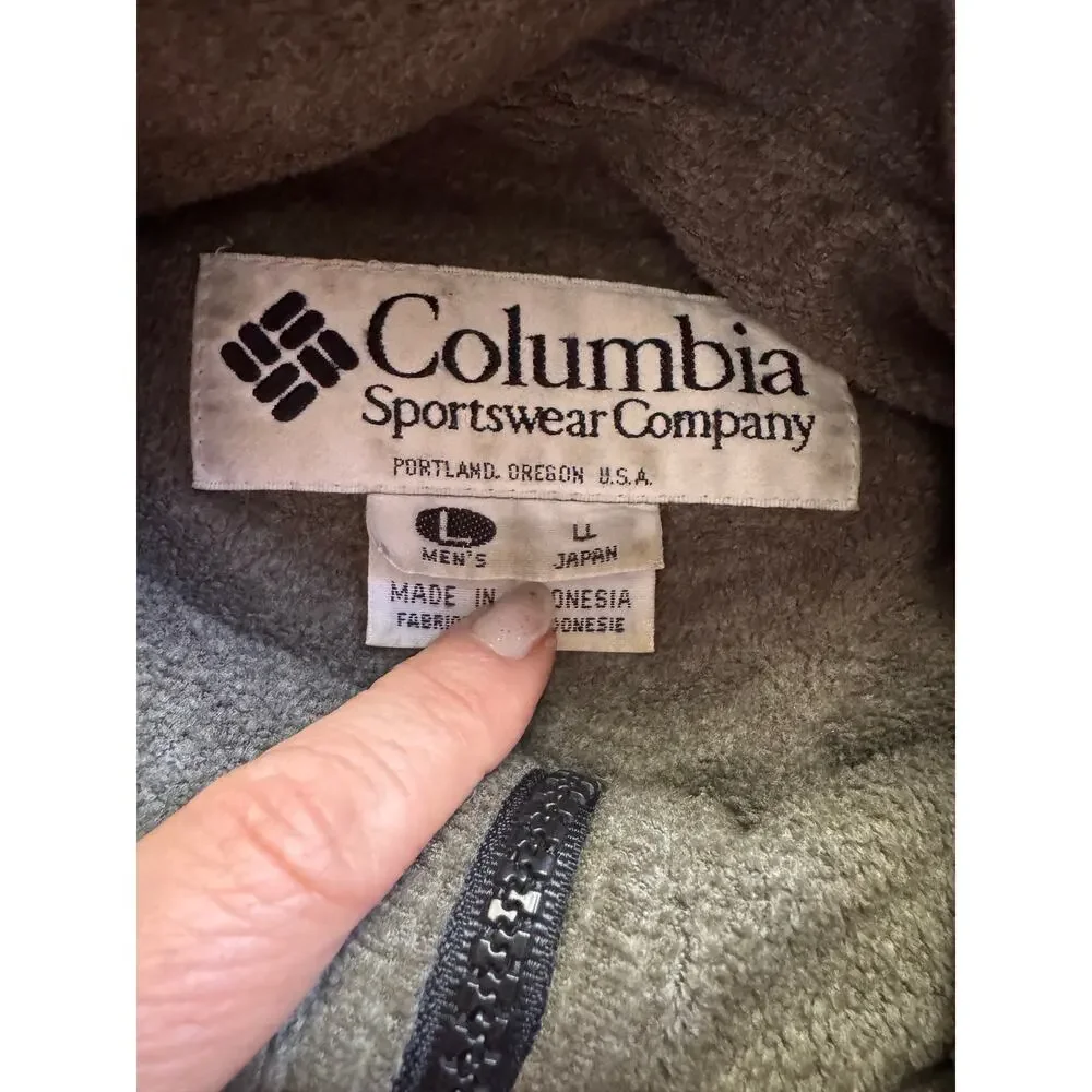 Vintage 90s Columbia Fleece-Lined Winter Coat Jacket